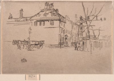 Templom, 1886. alkotó: James Abbott McNeill Whistler