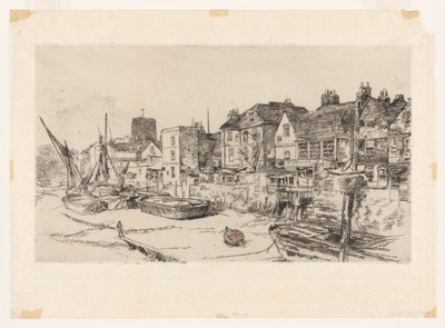 Az "Ádám és Éva", Old Chelsea alkotó: James Abbott McNeill Whistler