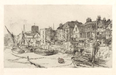 Az „Ádám és Éva”, Old Chelsea, 1879. alkotó: James Abbott McNeill Whistler