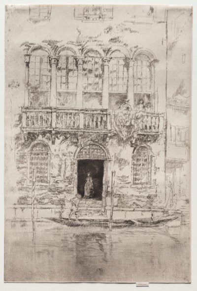 Az erkély. alkotó: James Abbott McNeill Whistler