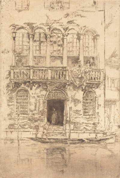 Az erkély, 18791880. alkotó: James Abbott McNeill Whistler
