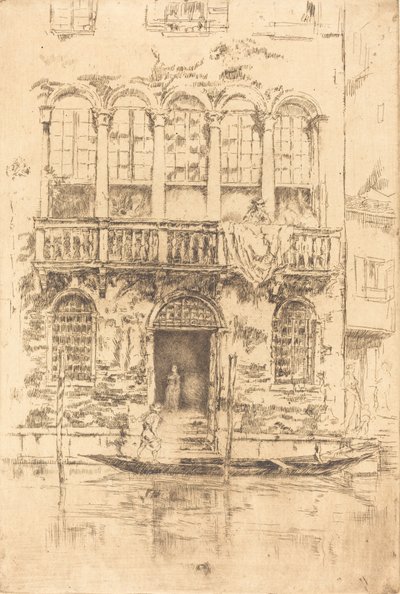 Az erkély, 18791880. alkotó: James Abbott McNeill Whistler