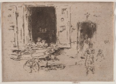 Barrow, Brüsszel. alkotó: James Abbott McNeill Whistler