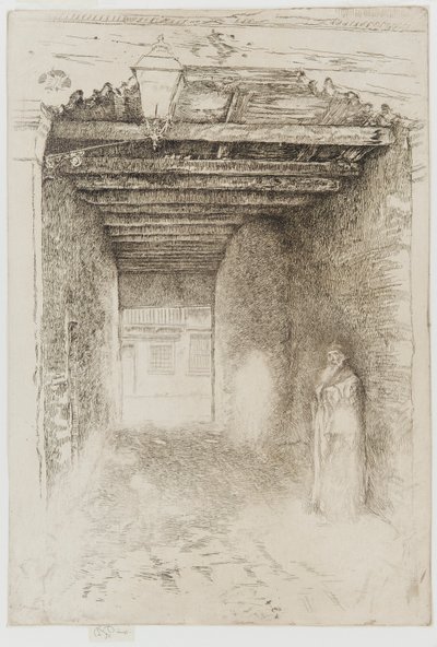 A koldusok, 1879-1880. alkotó: James Abbott McNeill Whistler