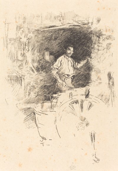 A kovács, 18951896. alkotó: James Abbott McNeill Whistler