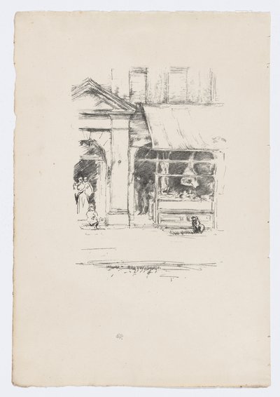A hentes kutyája alkotó: James Abbott McNeill Whistler