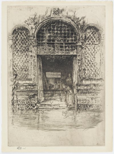 Az ajtónyílás, 1879-1880. alkotó: James Abbott McNeill Whistler