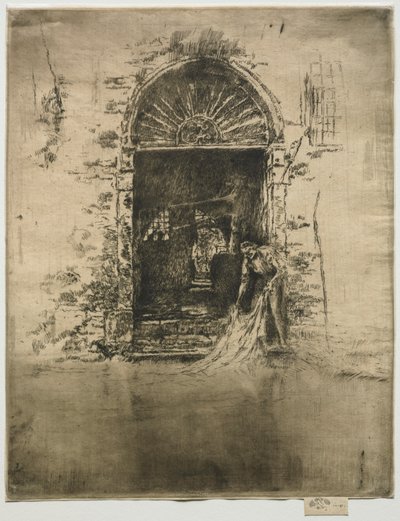 A Dyer. alkotó: James Abbott McNeill Whistler