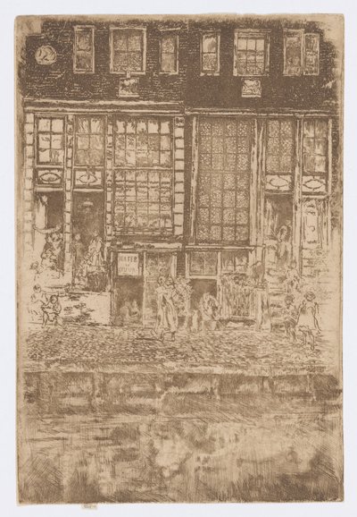 A hímzett függöny alkotó: James Abbott McNeill Whistler