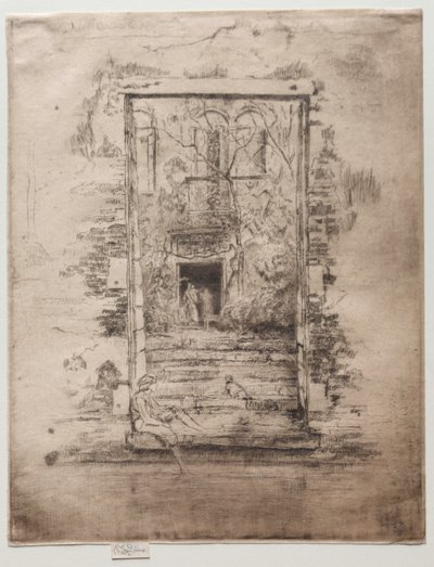 A kert. alkotó: James Abbott McNeill Whistler