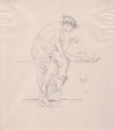 A horoszkóp, 1890. alkotó: James Abbott McNeill Whistler