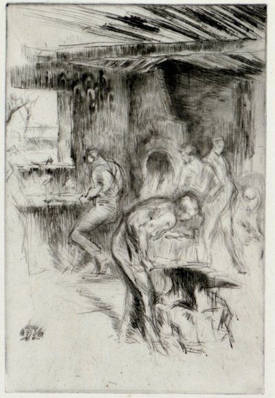 A kis kovácsműhely alkotó: James Abbott McNeill Whistler