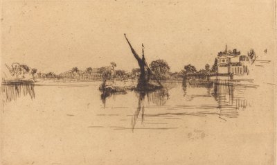 A kis Putney, 1879. II. sz. alkotó: James Abbott McNeill Whistler