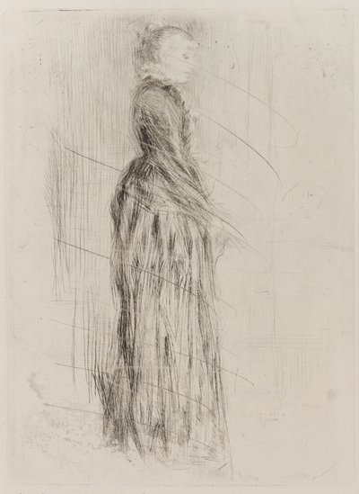 A kis bársonyruha, 1873. alkotó: James Abbott McNeill Whistler