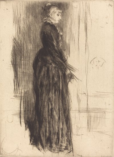 A kis bársonyruha, 1873. alkotó: James Abbott McNeill Whistler