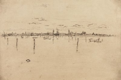 A kis Velence, 1879-1880. alkotó: James Abbott McNeill Whistler