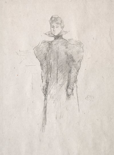 A Medici nyakörv. alkotó: James Abbott McNeill Whistler