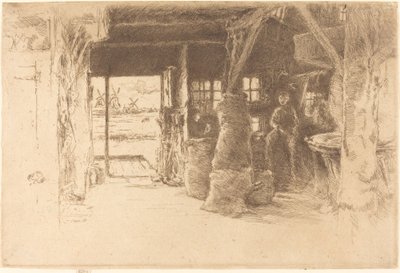 A malom, 1889. alkotó: James Abbott McNeill Whistler