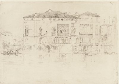 A paloták, 1879-1880. alkotó: James Abbott McNeill Whistler