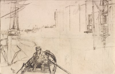 A medence, 1859. alkotó: James Abbott McNeill Whistler