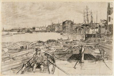 A medence, 1859. alkotó: James Abbott McNeill Whistler