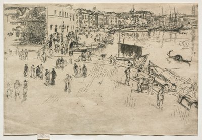 A Riva, 1880. 1. sz. alkotó: James Abbott McNeill Whistler