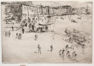 A Riva, 1886. 2. sz. alkotó: James Abbott McNeill Whistler