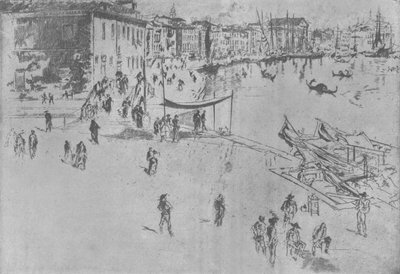 A Riva, Második, 1880, 1904 alkotó: James Abbott McNeill Whistler