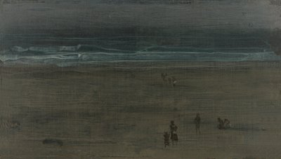 A tenger és homok, 1884. alkotó: James Abbott McNeill Whistler