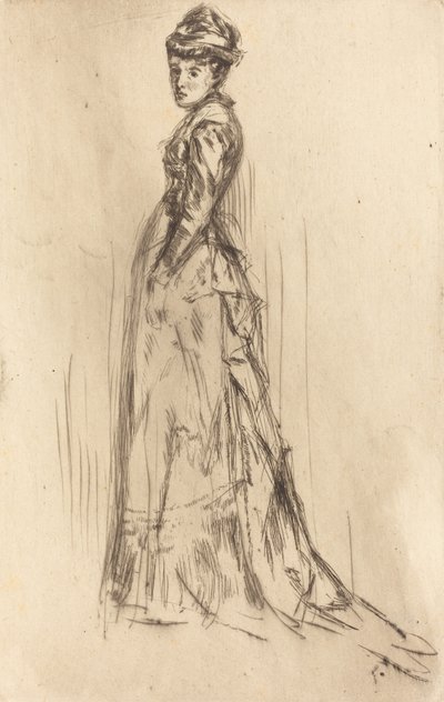A selyemruha c. 1873. alkotó: James Abbott McNeill Whistler