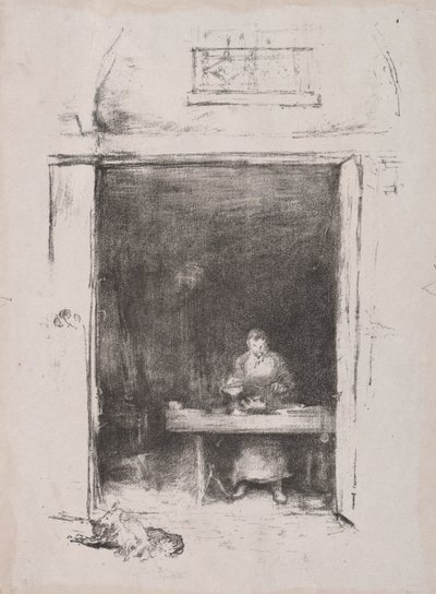 The Smith: Passage du Dragon, 1894. alkotó: James Abbott McNeill Whistler