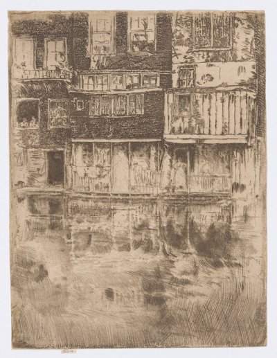 The Square House, Amszterdam alkotó: James Abbott McNeill Whistler