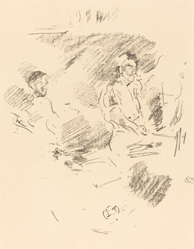 Az erős kar, 1895. alkotó: James Abbott McNeill Whistler