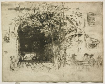 A komp, 1880. alkotó: James Abbott McNeill Whistler