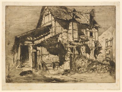 A nem biztonságos bérház, 1858. alkotó: James Abbott McNeill Whistler