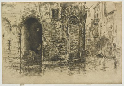 Két ajtó, 1880. alkotó: James Abbott McNeill Whistler