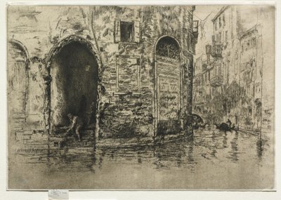Két ajtó, 1880. alkotó: James Abbott McNeill Whistler