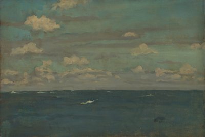 Ibolya és ezüst – A mélytenger, 1893. alkotó: James Abbott McNeill Whistler