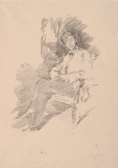 Walter Sickert, 1895. alkotó: James Abbott McNeill Whistler