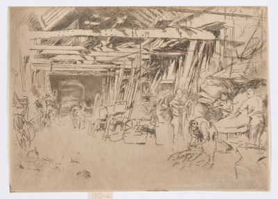 Wheelwright alkotó: James Abbott McNeill Whistler