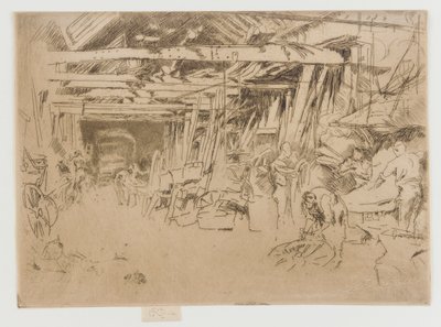 Kerékgyártó, 1879-1880. alkotó: James Abbott McNeill Whistler