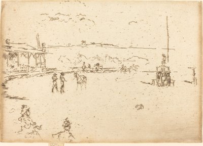 Vadnyugat, Buffalo Bill, 1887. alkotó: James Abbott McNeill Whistler