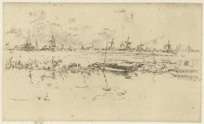 Zaandam alkotó: James Abbott McNeill Whistler