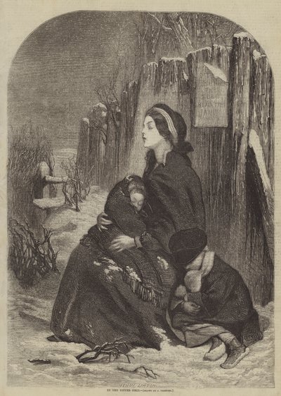 A csípős hidegben alkotó: James Abbott Pasquier