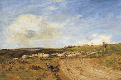 Szellős nap (olaj, vászon) alkotó: James Aumonier
