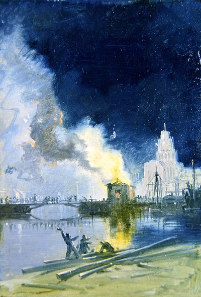 Bristol Burning alkotó: James Baker Pyne