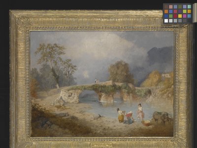 Tisztulás a szép időjáráshoz, Beddgelert, Észak-Wales (olaj, vászon) alkotó: James Baker Pyne