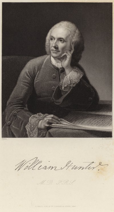 William Hunter portréja alkotó: James Baker Pyne