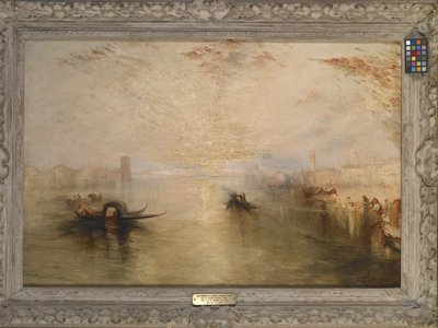 San Benedetto Looking Toward Fusina (Turner után) (olaj, vászon) alkotó: James Baker Pyne