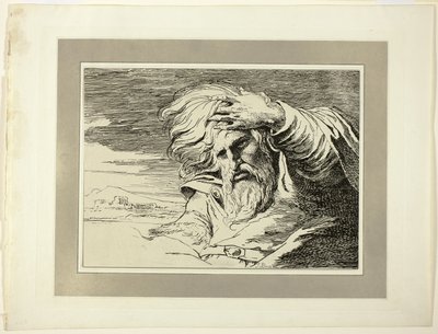 Keleti pátriárka, a Specimens of Polyautography első számából alkotó: James Barry